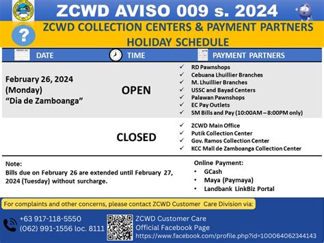 zcwd portal|ZCWD Official Website .